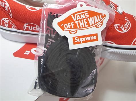 Yahoo オークション Supreme x VANS Era Fuck Em FE F ck cm US