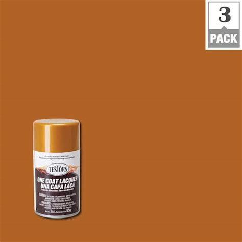 Testors 3 Oz Pure Gold Lacquer Spray Paint 3 Pack 1846mt The Home