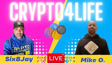 CRYPTO Sunday Funday LIVE W Six8Jay Mike O XRP XLM Ripple