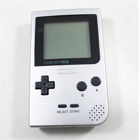 Nintendo Game Boy Pocket Silver System