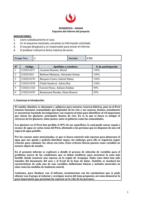 Grupo Estad Stica Ci Proyecto Estad Stica Ma Esquema Del