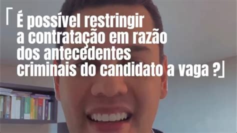 Posso pedir certidão de antecedentes criminais na entrevista de emprego