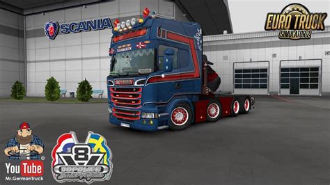 ETS2 V1 35 Crane Mod Addon For Scania RJL YouTube