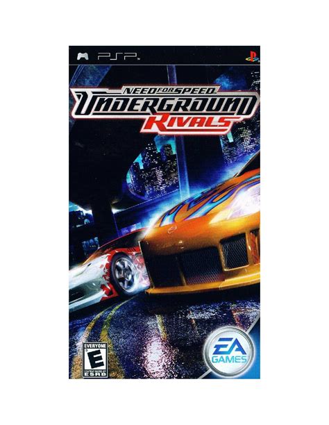 Need For Speed Underground Rivals Usa Psp