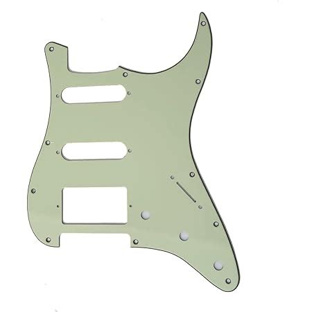 Musiclily 11 Agujeros SSS Strat Pickguard Golpeador Para Fender