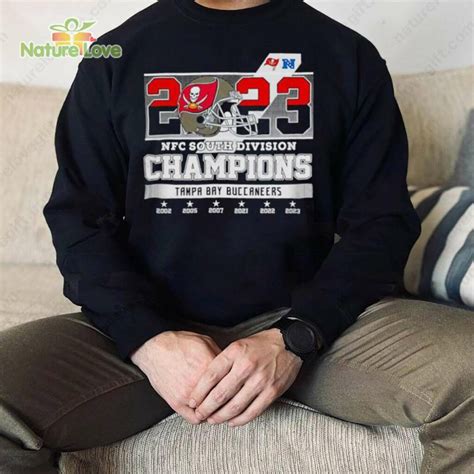 NFC South Division Champions Tampa Bay Buccaneers Shirt - The best ...