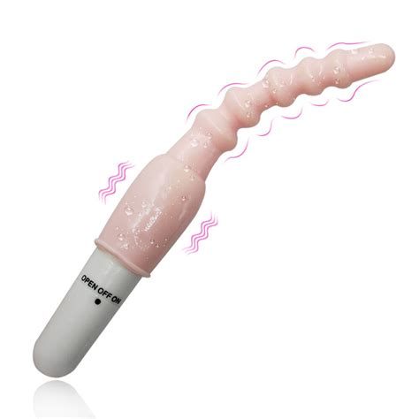 Vibrador Mute G Spot masaje de próstata tapón Anal dilatador vibrador