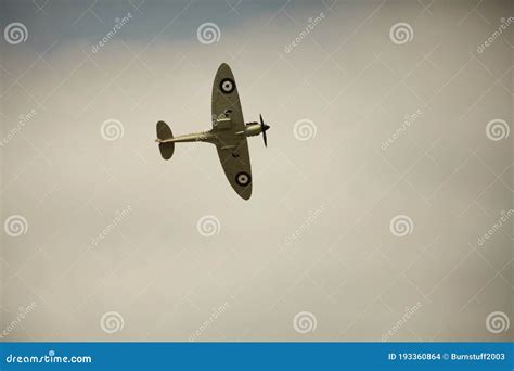 Supermarine Spitfire Scramble Battle Of Britain Summer 1940 Editorial Stock Image Image Of