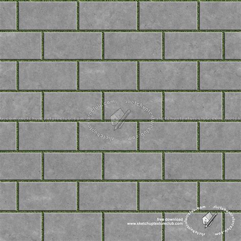 Concrete Park Paving Texture Seamless 18703