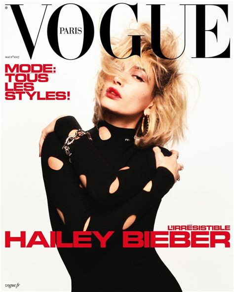 Hailey Bieber | French Vogue May 2021 - IMG Models