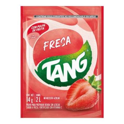 Polvo Para Preparar Bebida Tang Sabor A Fresa 14 G Walmart