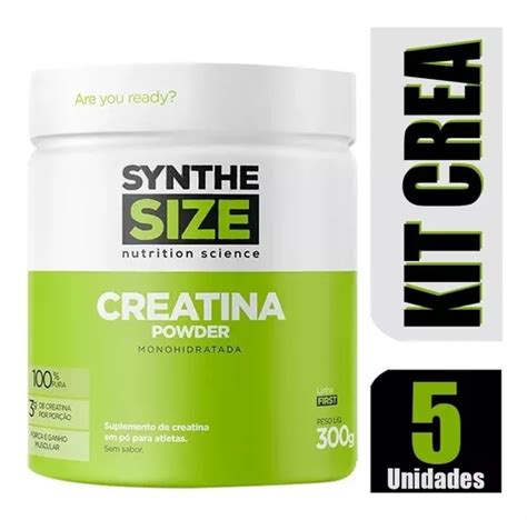 X Creatina Pura G Synthesize Mat Ria Prima Importada