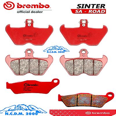 Set Comprimés Frein Brembo Avant Arrière Pour BMW R 1150 GS 1999 2001