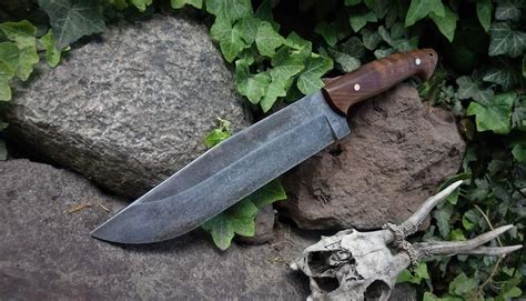 Large Chopper Custom Made Handcrafted Knife Custom Knives Chopper