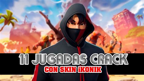 Jugadas Destacadas Con Skin Ikonik Fortnite Exclusivo Youtube