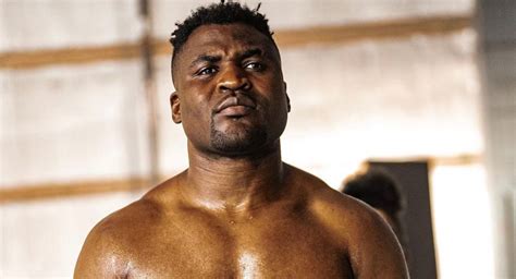 Francis Ngannou R Agit La Victoire D Anthony Joshua Arts Martiaux