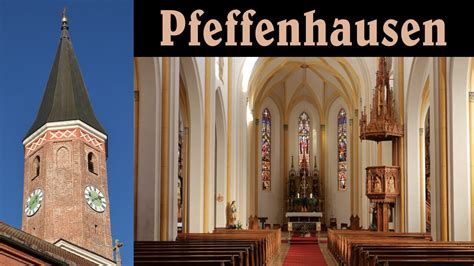 PFEFFENHAUSEN LA Pfarrkirche St Martin Vollgeläut YouTube