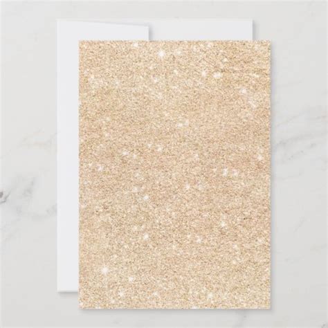 Modern Elegant Gold Glitter Photo Bridal Shower Invitation Zazzle