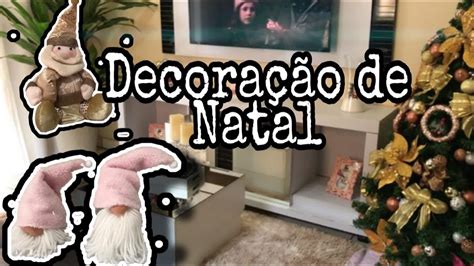 Decorando A Sala Para O Natal Youtube