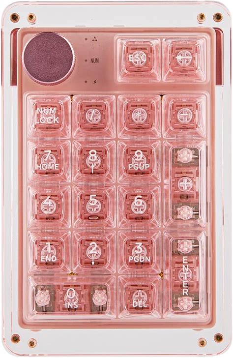 Amazon Kiiboom Phantom Hot Swappable Crystal Acrylic Numpad Bt Ghz Usb C Triple