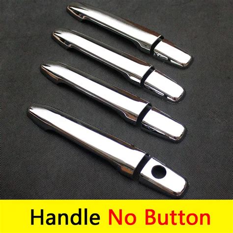 for Mitsubishi Lancer Accessories Chrome Door Handle Luxury No Rust Lancer 10 Lancer X Lancer EX ...