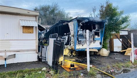 Salt Lake City Crews Battle Fire In 3 Mobile Homes Gephardt Daily