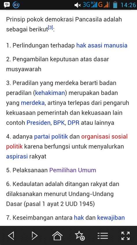 Contoh Prinsip Demokrasi Prinsip