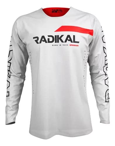 Jersey Downhill Signature Gris Radikal Racing Dh Mtb