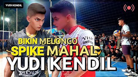 SPIKE MAHAL YUDI KENDIL BIKIN GEMURUH PENONTON WARGA BREBES VOLLEYBALL