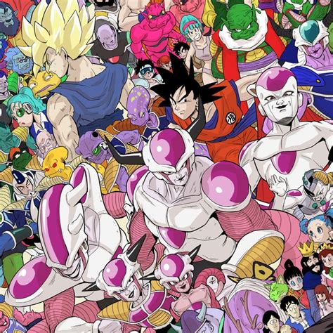 Todos Los Personajes De Dragon Ball Reunidos En Una Sola Imagen