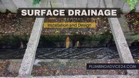 Surface Drainage Installation And Design Plumbing Advice24