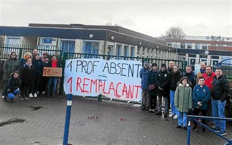 Au collège Les Quatre Moulins à Brest un professeur absent depuis