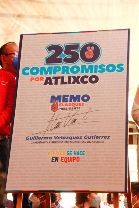 Con 250 compromisos firmados ante notario público cierra campaña