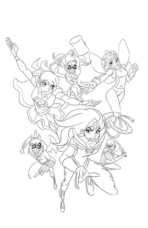 Dc Super Hero Girls By Bturnerart On Deviantart