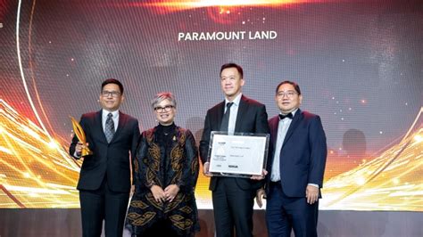 Keren Paramount Land Sabet Penghargaan Bergengsi Di Ajang