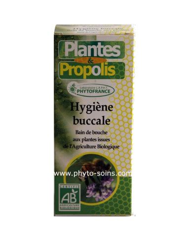 Bain De Bouche Aux Plantes Bio Et La Propolis Labo Phytofrance