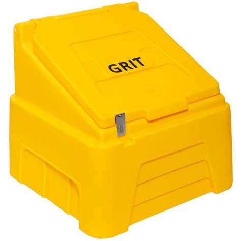 Heavy Duty Grit Bins Available With A 200kg Or 400kg Capacity The Lid