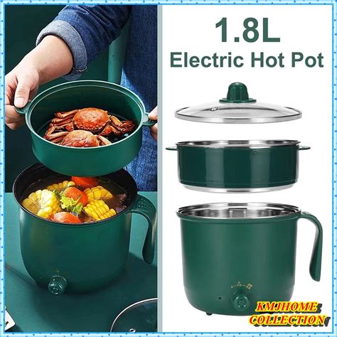 Kitchen Single Double Layer Multi Electric Rice Cooker Hot Pot Machine Lazada PH