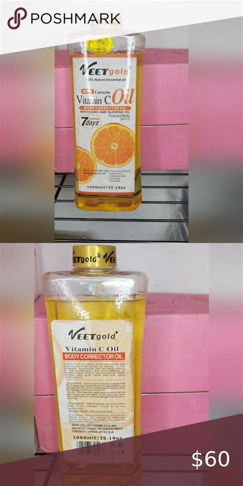 Veet Gold Vitamin C Body Corrector Oil In 2024