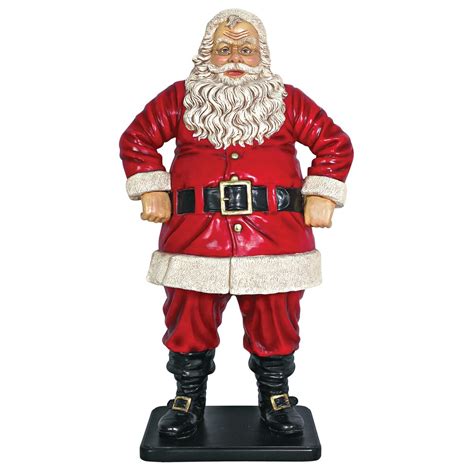 Design Toscano Jolly Santa Claus Large Statue And Reviews Wayfair