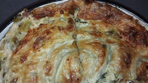 Pita Sa Prazilukom Sirom I Sampinjonima Recept Pie With Leeks Cheese