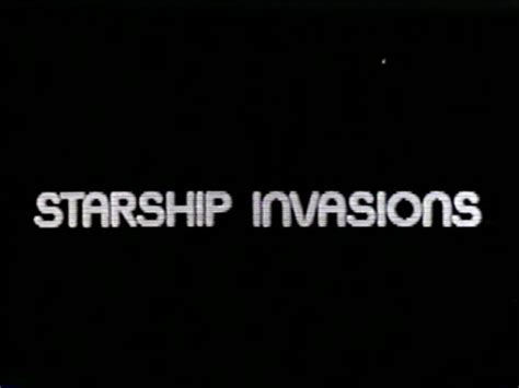 Starship Invasions (1977) Robert Vaughn, Christopher Lee, Daniel Pilon