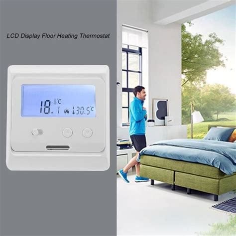 Thermostat D Ambiance Programmable Num Rique R Gulateur De Temp Rature