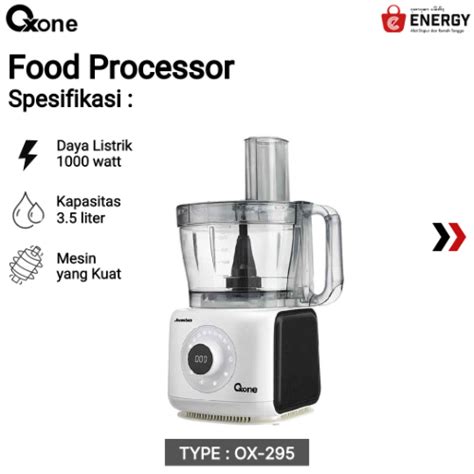 Oxone Jumbo Food Processor 35 Liter Energy Bali