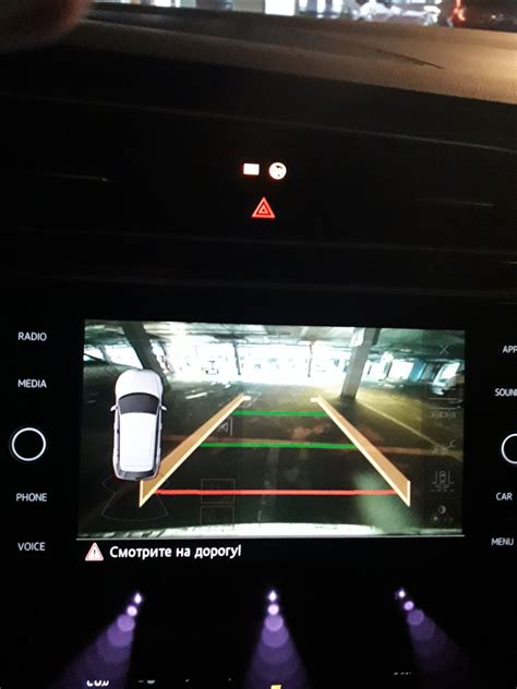 Камера заднего вида. — Volkswagen Tiguan (2G), 2 л, 2018 года ...