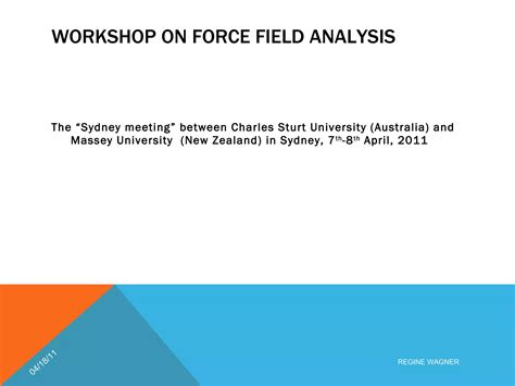 Force field analysis april2011 | PPT
