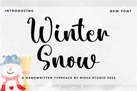 Winter Snow Font - Free Font