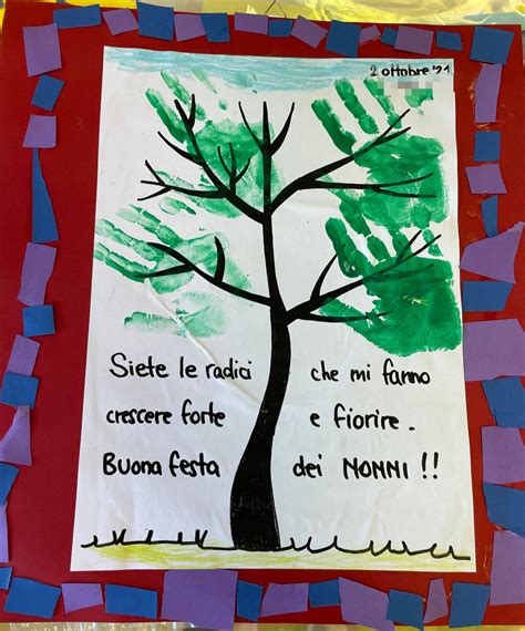 I NOSTRI LAVORETTI PER LA FESTA DEI NONNI E ANGELI CUSTODI San