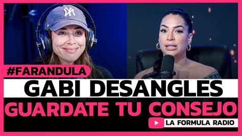 Gabi Desangles Le Responde A Amelia Alcantara Por Infidelidad Youtube