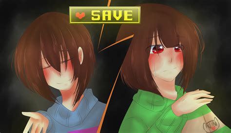 Undertale Save Chara Speedpaint By Ku Roki On Deviantart